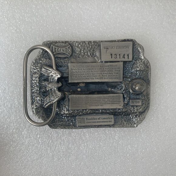 Dale Earnhardt #3 NASCAR Belt Buckle Special Edition American Legends Foundry - Picture 4 of 7